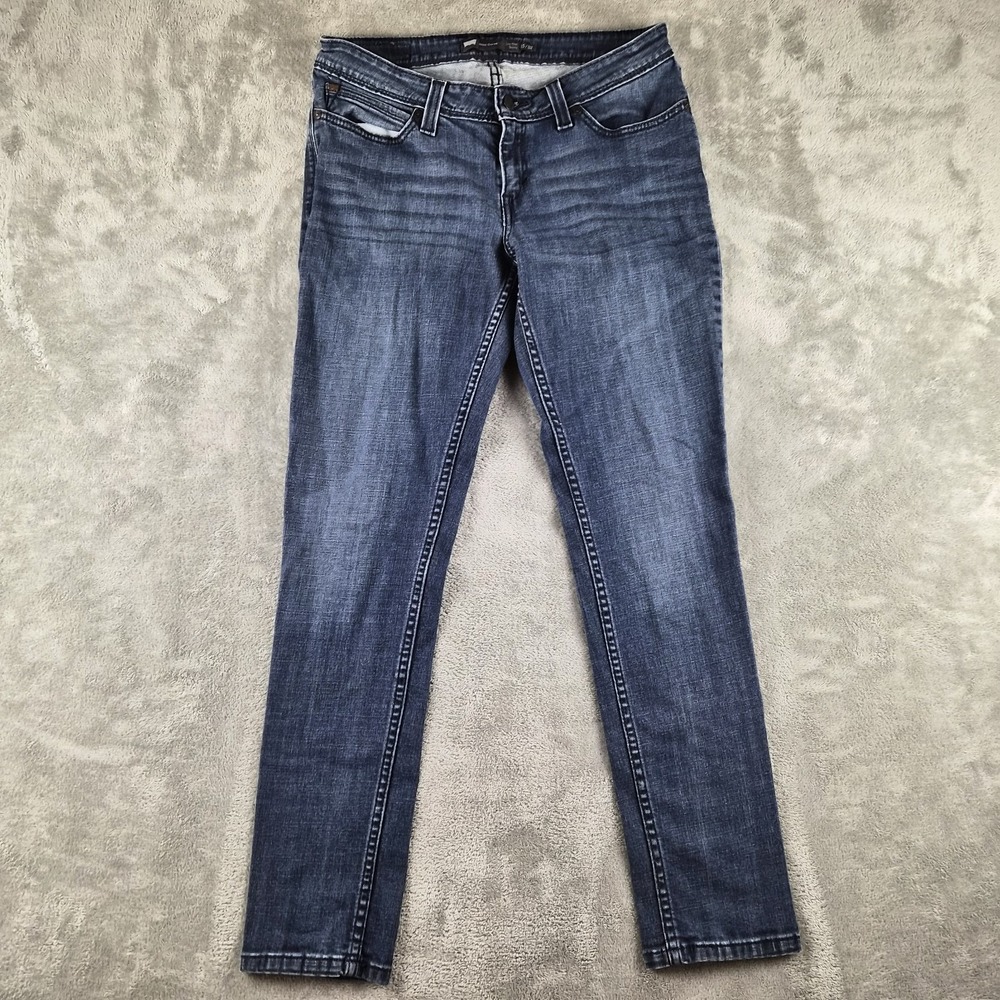 Levis Bold Curve Jeans Womens 15 32 (fits 30x30) Blue Denim Low Rise Rancher